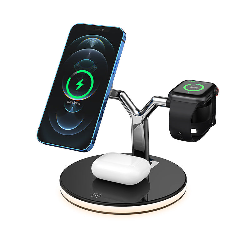 3 In 1 Magnetic Wireless Charger Stand - Sansell