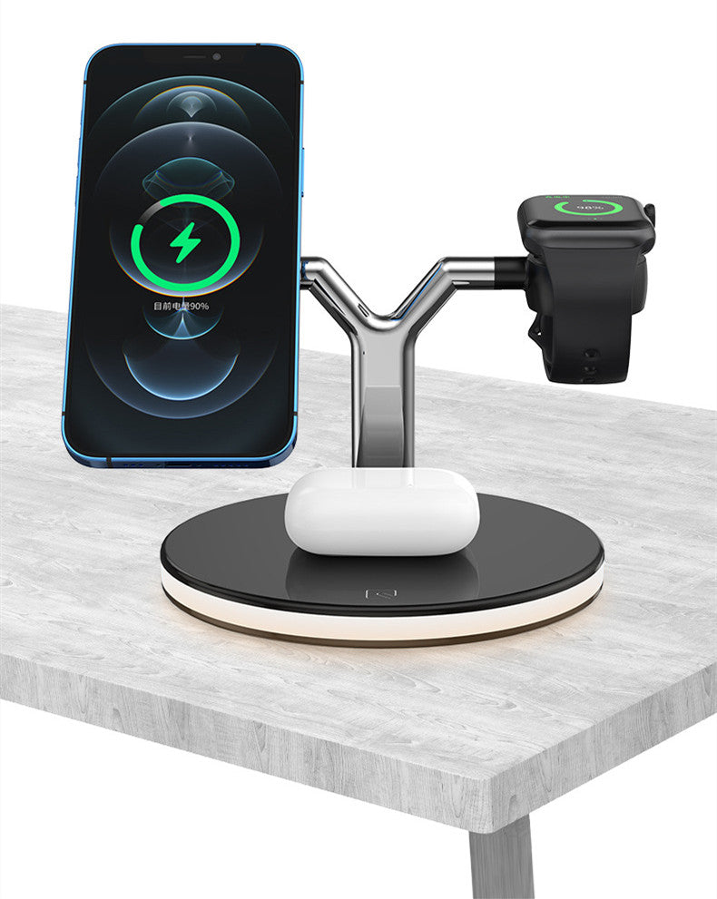 3 In 1 Magnetic Wireless Charger Stand - Sansell