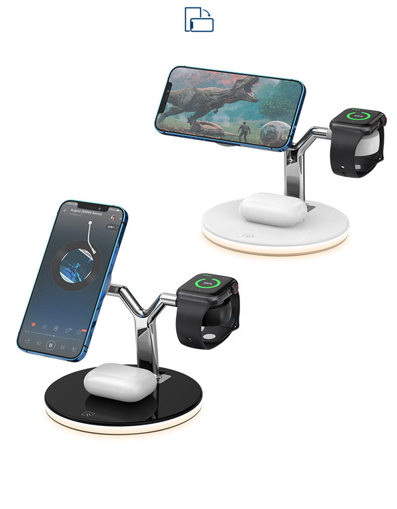 3 In 1 Magnetic Wireless Charger Stand - Sansell